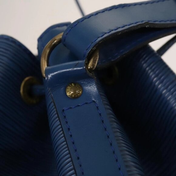 LOUIS VUITTON Epi Noe Shoulder Bag Toledo Blue M44005 LV Auth ep8659 - Picture 11 of 16